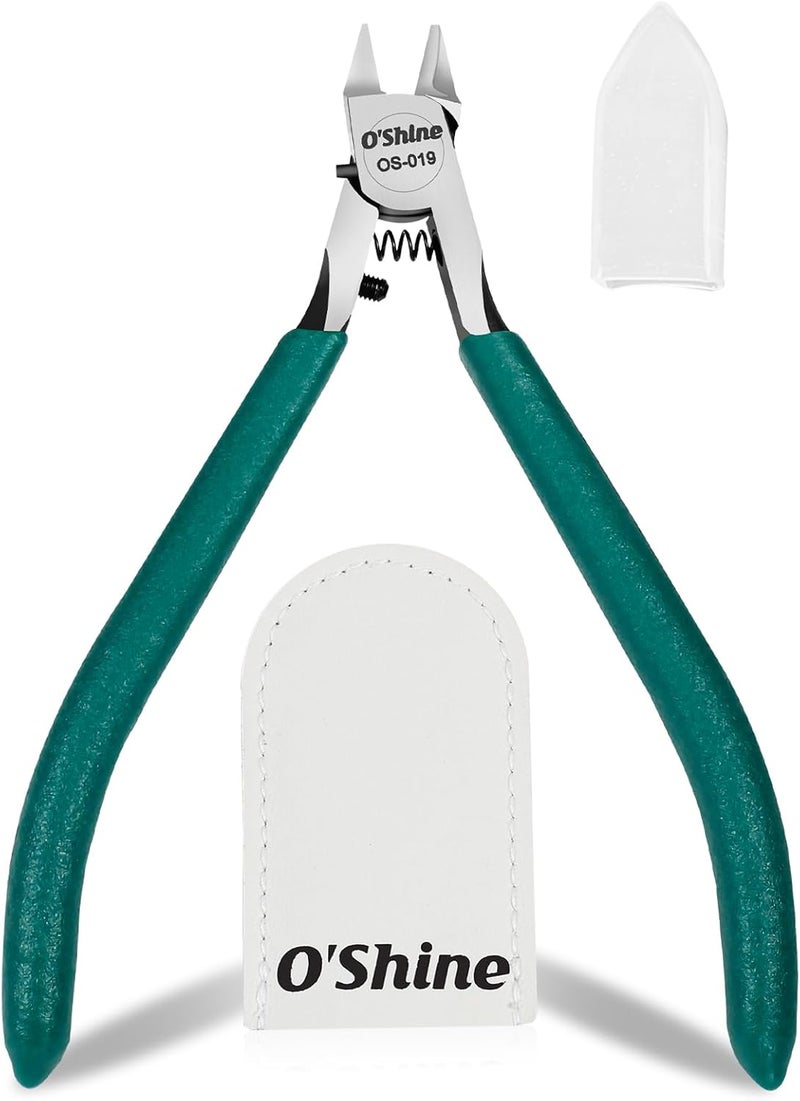 OSHINE O’Shine Advanced Single-edged Sprue Cutter, Single Blade Gunpla Gundam Model Nippers And Hobby Model Clippers, Sharp Model Snips For Plastic Models, A Plastic Sheath And A Leather Sheath Included - Image 1